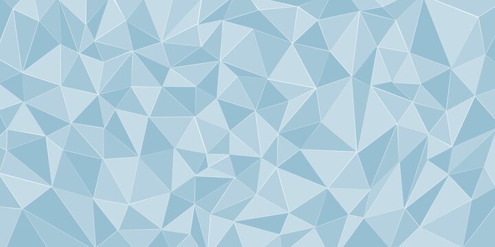 Sfondo blu azzurro pastello. Al centro bianco. Banner futuristico geometrico moderno creativo triangoli 