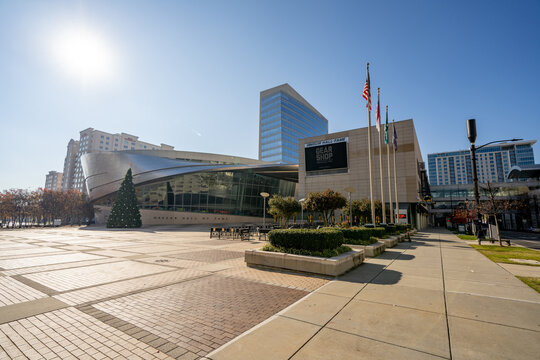 Photo Of The NASCAR Hall Of Fame In Charlotte North Carolina