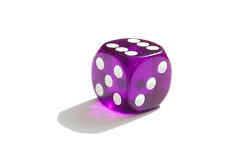 Plastic Dice for gambling