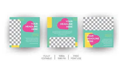 Valentine Social Media banner template can be edited. Everyone can use this design easily. Unique & Promotional web banners for social media.-Vector.