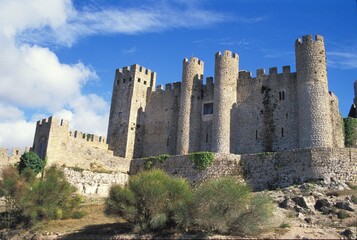 Fototapeta na wymiar Castelo de Óbidos (Óbidos castel), Portugal, Europe