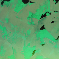 Acrylic paint - Modern contemporary acrylic background. Colorful texture made with a palette knife. Abstract painting on paper. Mess on the canvas.