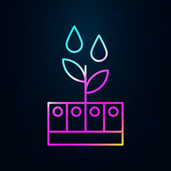 Robotic technology spout drop nolan icon. Simple thin line, outline vector of robotisc icons for ui and ux, website or mobile application