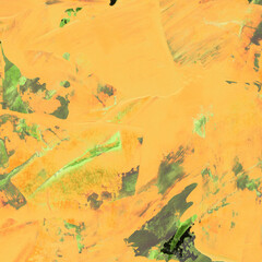 Modern contemporary acrylic background. Colorful texture made with a palette knife. Abstract painting on paper. Mess on the canvas.