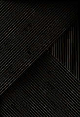 Obraz premium abstract gold luxurious color background with diagonal lines for your design. gradient background. Modern decoration for websites, posters, banners, EPS10 vector