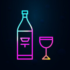 Russian, culture, vodka nolan icon. Simple thin line, outline vector of russia icons for ui and ux, website or mobile application