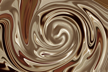 Abstract background fluid acrylic painting. Liquid fire spots. illustration in the fluid art style