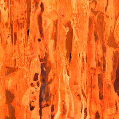 Modern contemporary acrylic background. Colorful texture made with a palette knife. Abstract painting on paper. Mess on the canvas.