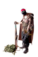 Obraz premium post-apocalyptic soldier