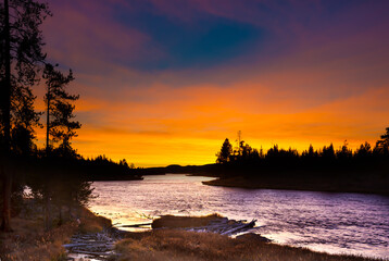 Madison River Sunset