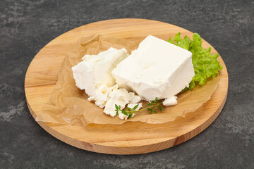 Greek traditional Feta soft cheese