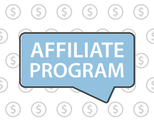 affiliate program concept- vector illustration