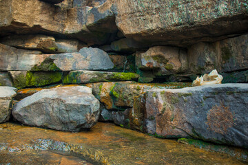 Rocks Of Waterfalls