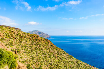 Coast view in Park Cabo de Gata, Spain