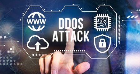 Internet, business, Technology and network concept. Cyber security data protection business...