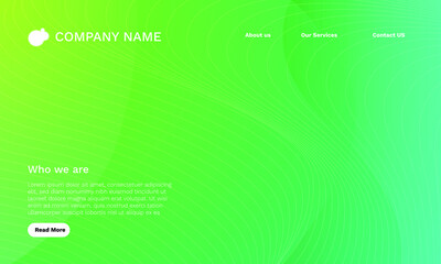 green abstract modern background for poster, flyer, presentation, website, banner, mailer