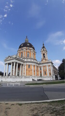 Fototapeta na wymiar Torino, Basilica di Superga