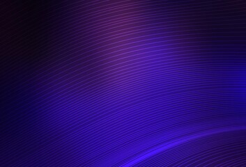 Dark Purple, Pink vector glossy abstract background.