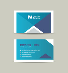 Fototapeta premium Corporate Business Card Design or Visiting Card And Personal Business Card&nbsp;