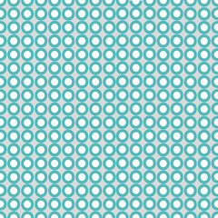 Fototapeta na wymiar Seamless pattern with blue circles on a light background for fashion prints, fabrics, textiles, bed linen, wrapping paper. 