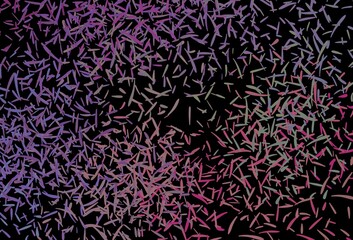 Dark Multicolor vector texture with colored lines.