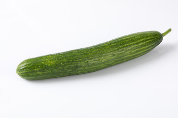 cucumber on white background
