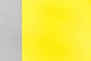 Yellow and gray texture, blank background for template, colors of year 2021, horizontal, copy space