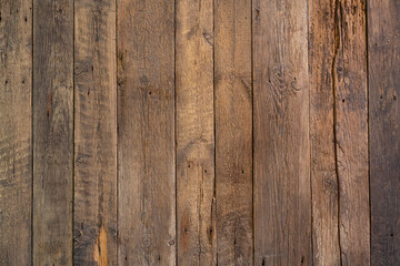 Naklejka premium Aged weathered wooden background. Textured backdrop.