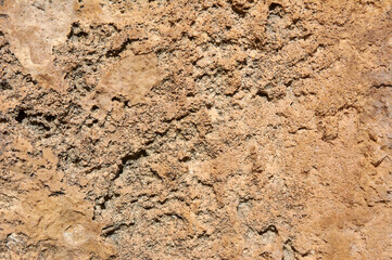 Textured stone, sandstone, limestone surface. Close image. Stone, natural abstract texture for backgrounds. Close up. architecture.