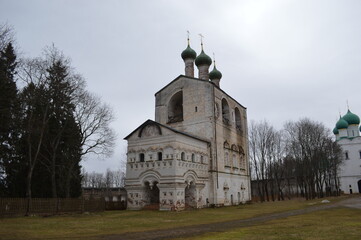 Fototapeta na wymiar Yaroslavl region, Borisoglebsky settlement, Borisoglebsky monastery, Church of St. John the Baptist