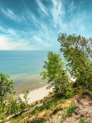 Die Usedom Küste an der Ostsee