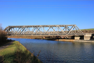 Eisenbahnbrücke Wilbringer DB-Brücke über den Datteln-Hamm-Kanal