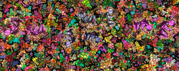 background shaman meditation hallucinogenic mushrooms ritual dance