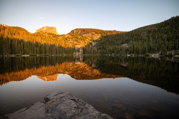lake in the mountains