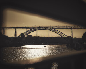Porto with the Dom Luiz bridge I, Portugal (Ponte Dom Luis I)