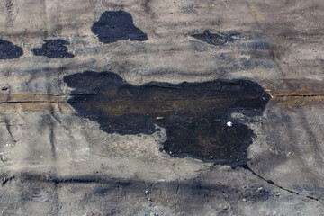 roof with soft roof in need of repair