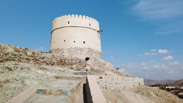 Fort of Hatta heritage village in Hatta town of Dubai emirate in the UAE