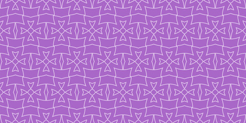 Decorative background pattern. Seamless wallpaper texture. Color: purple shades. Perfect for fabrics, covers, posters, home decor or wallpaper. Vector background image