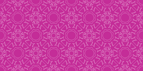 Decorative background, geometric pattern. Seamless wallpaper texture. Color: purple shades. Ideal for fabrics, covers, posters, wallpapers