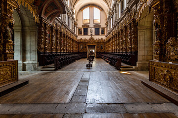 Fototapeta premium Arouca Church of the Monastery of Saint Mary
