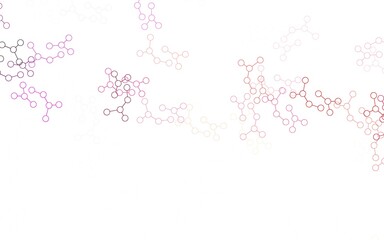 Obraz premium Light Blue, Yellow vector backdrop with artificial intelligence data.