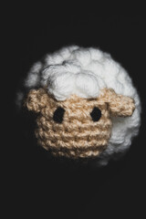 Amigurumi Sheep crocheted or knitted stuffed toy