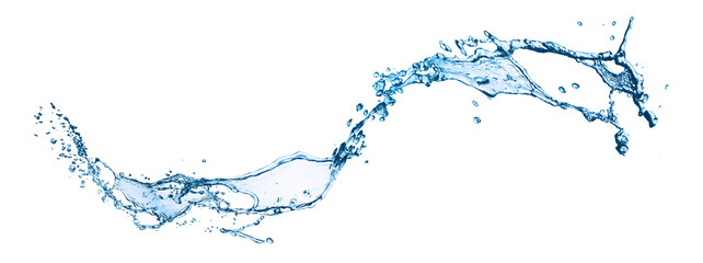 抽象的な水飛沫のクローズアップ