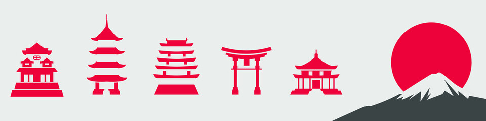 Symbol Japan building minimalist designs 