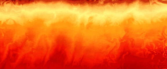 Abstract painterly background representing ardent flames.