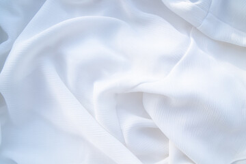 White fabric background image white color