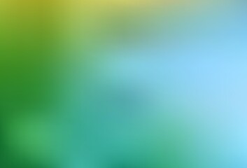 Light Blue, Green vector colorful blur background. Glitter abstract illustration with gradient design. New design for your business.
