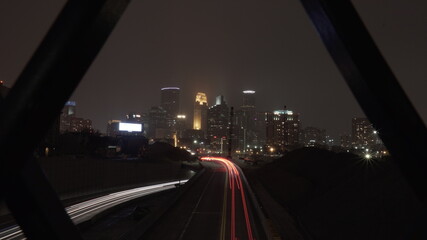 traffic at night
