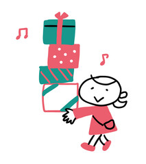 買い物　プレゼント　女の子