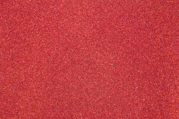 Red glitter texture abstract background for Christmas theme idea design concept